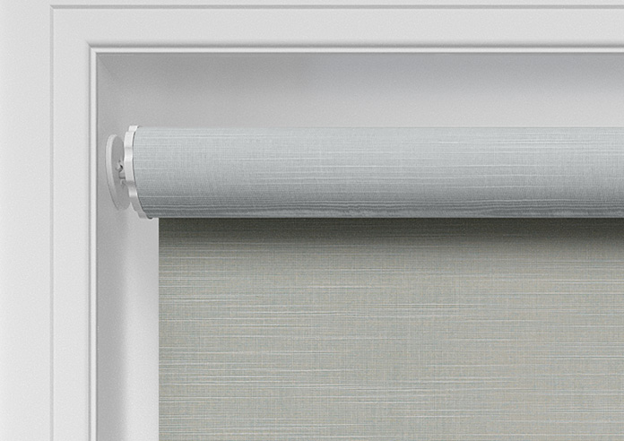 Solento (Blackout), Crisp Grey - Twist&Fit Roller Blind - Image 10